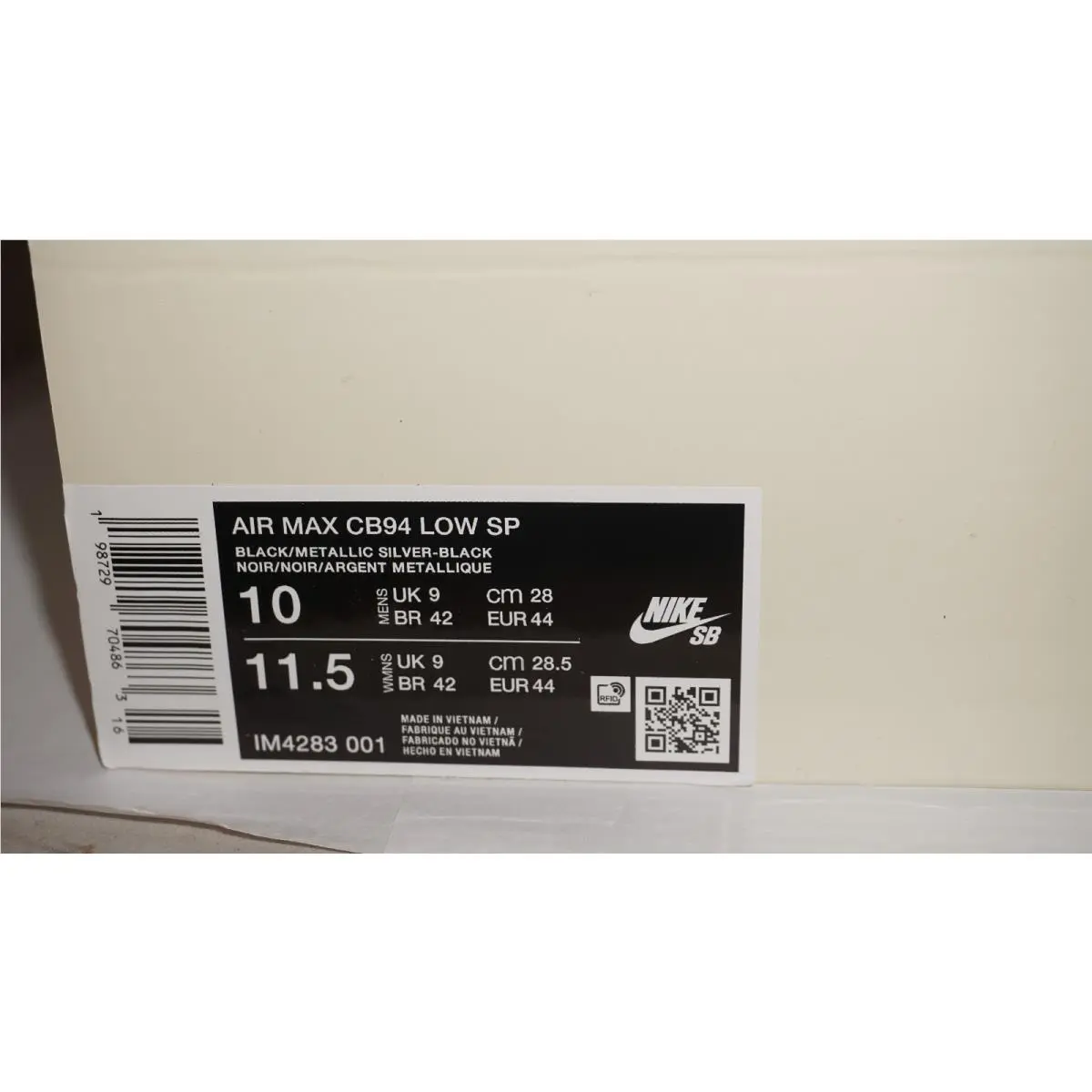 Nike shoes - Nike Air Max CB94 - Air Max - IM4283001 - Black, Manufacturer: Red 0