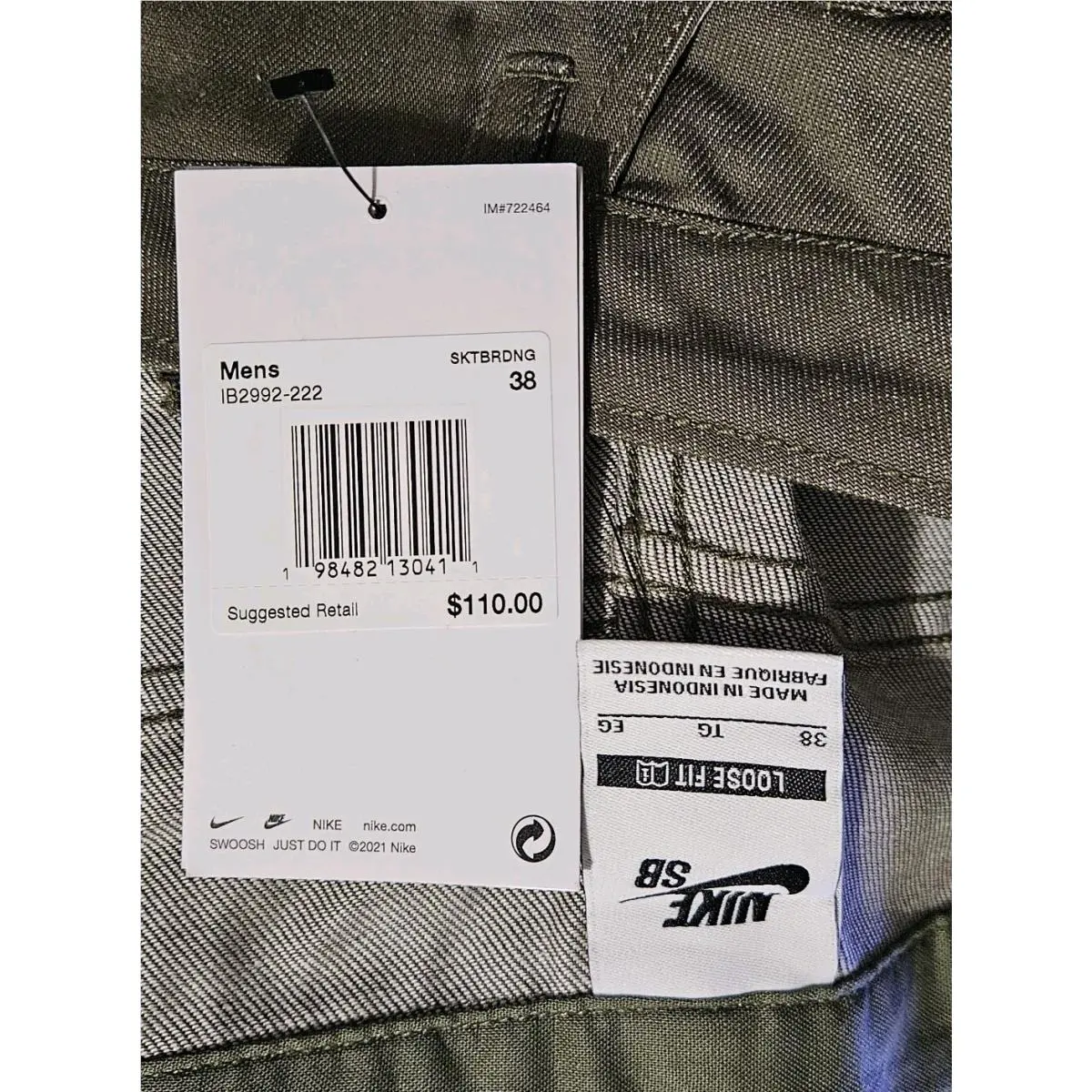 Nike clothing - IB2992-222 - IB2992-222 - Green 5