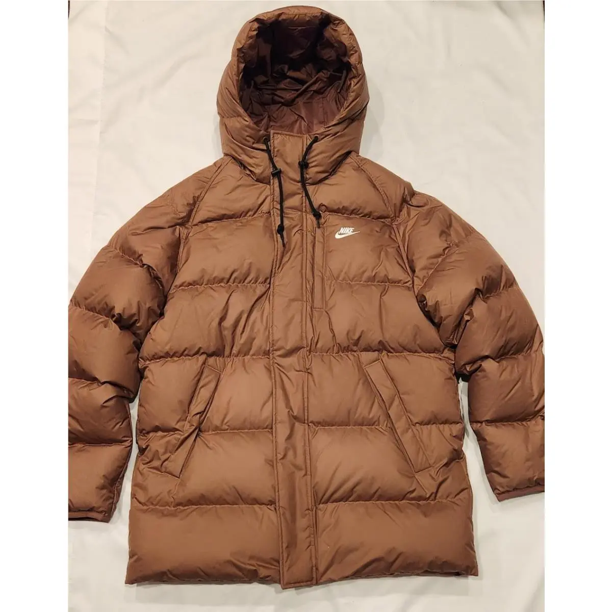 Nike Sportswear Club Puffer Parka 650 Jacket Down Fill Men`s Medium IB2973-235