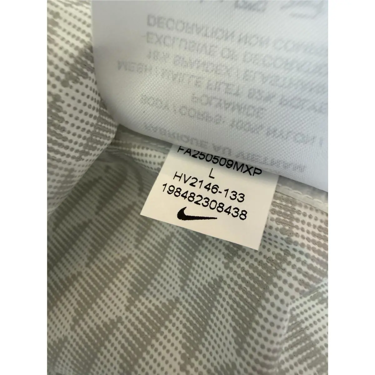 Nike clothing - Nike Dri-Fit - HV2146133 - Gray (UPC: 886835336510) 8
