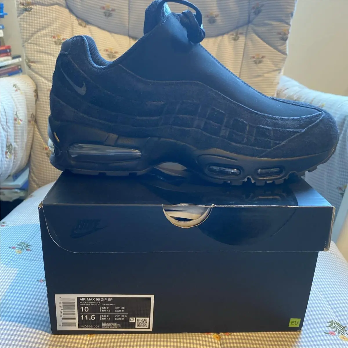 Nike Air Max 95 Big Bubble Men`s Zip Shoes DS Nike IM0695-001 Sz. 10