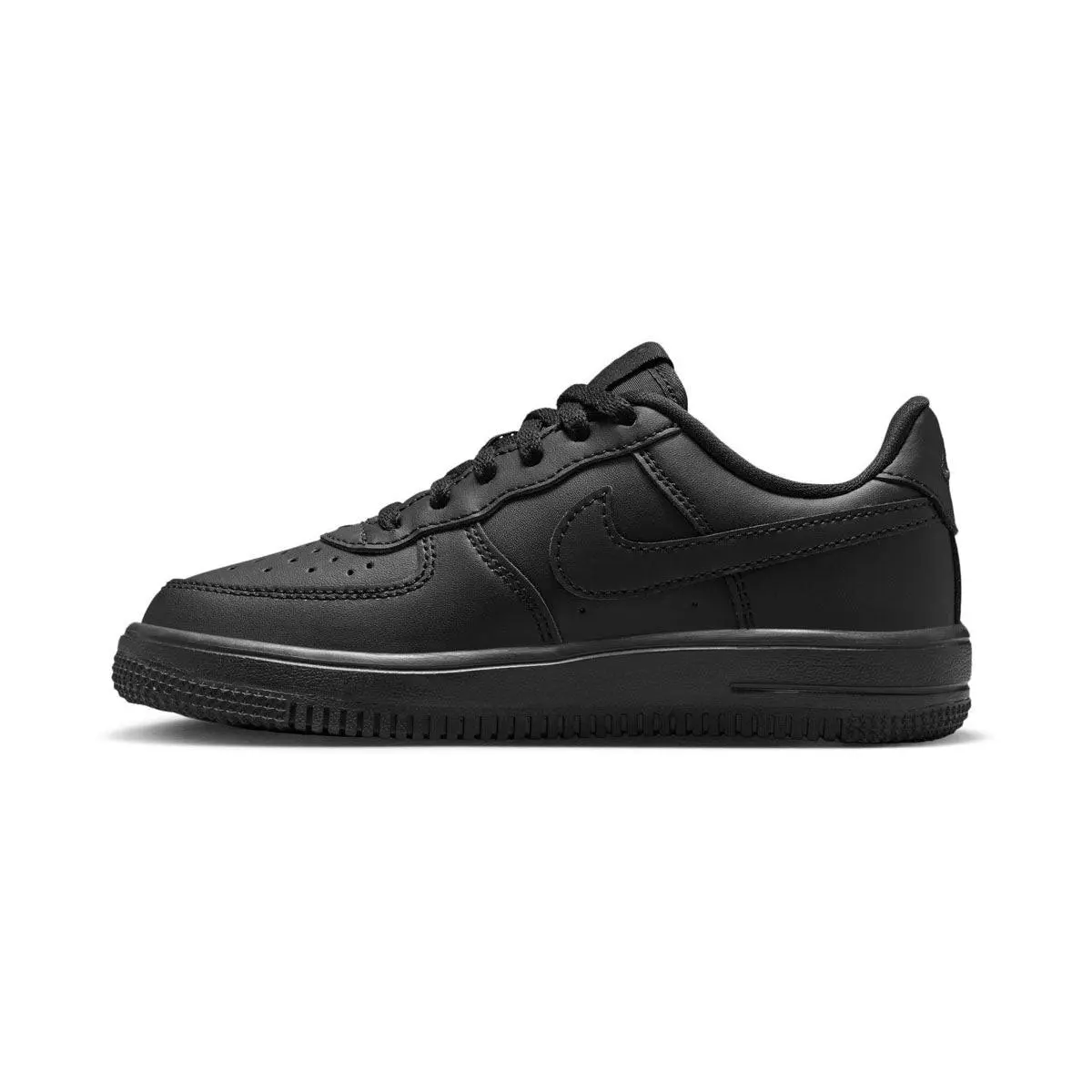 Boys Pre School Nike Force 1 Low_black/black-black-black IF1673-001-SIZE 2 - BLACK/BLACK-BLACK-BLACK