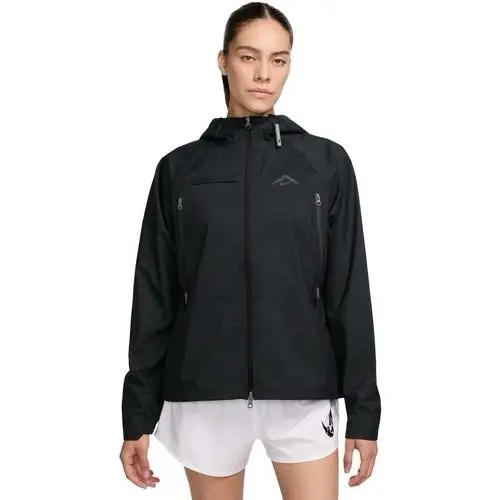 Trail Women`s Storm-fit Adv Running Jacket Black FV6406 010 Size M by Nike
