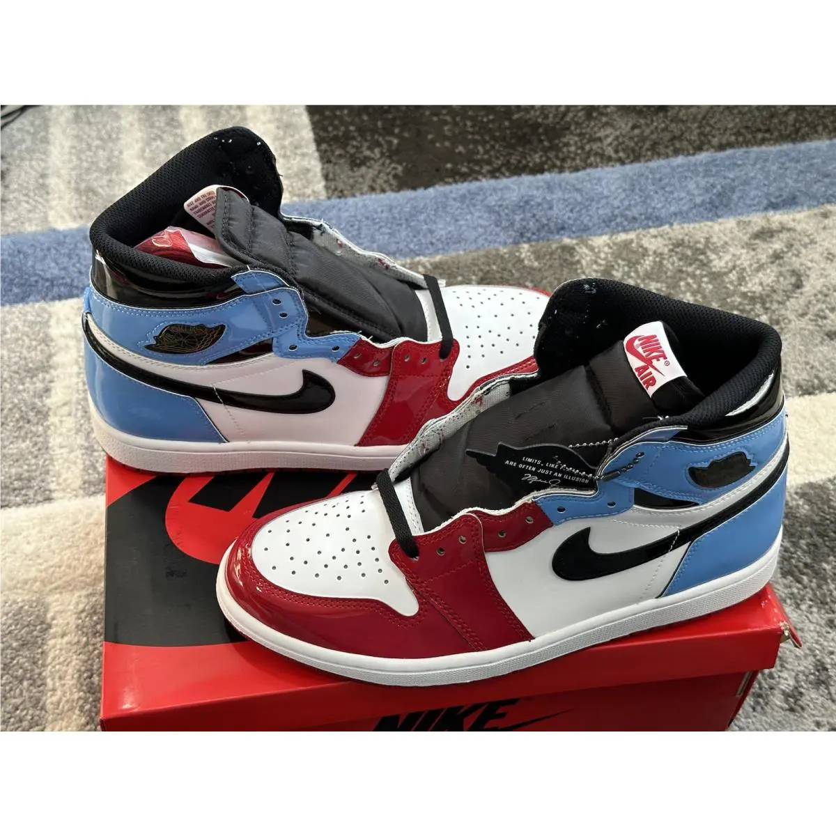 Nike shoes - Jordan 1 Retro High - Retro High - CK5666-100 - Fearless UNC Chicago 0
