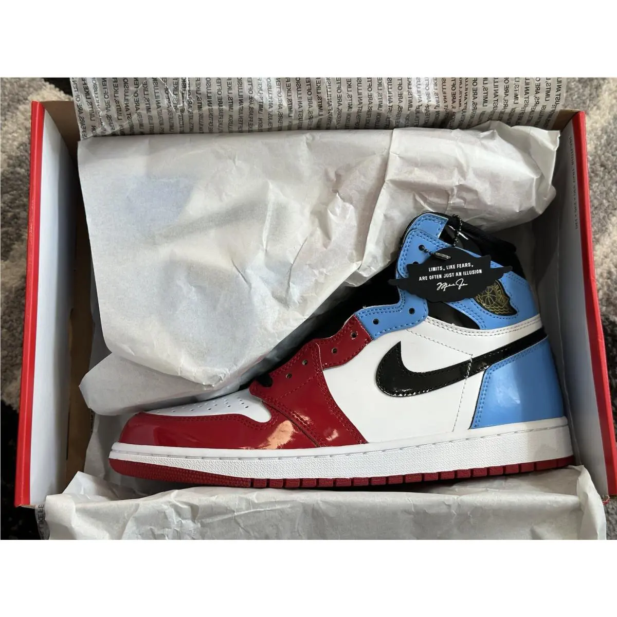 Nike shoes - Jordan 1 Retro High - Retro High - CK5666-100 - Fearless UNC Chicago 6