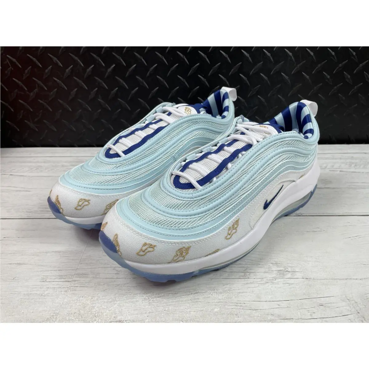 Nike shoes - NIKE AIR MAX 97 G NRG U - CK1220 - White (UPC: 0194274078299) 3