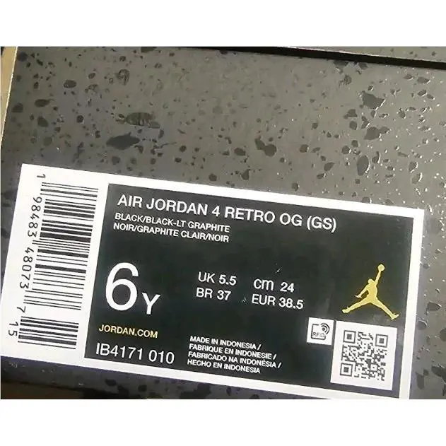 Nike shoes - Air Jordan 4 - Air - IB4171-010 - Black 4