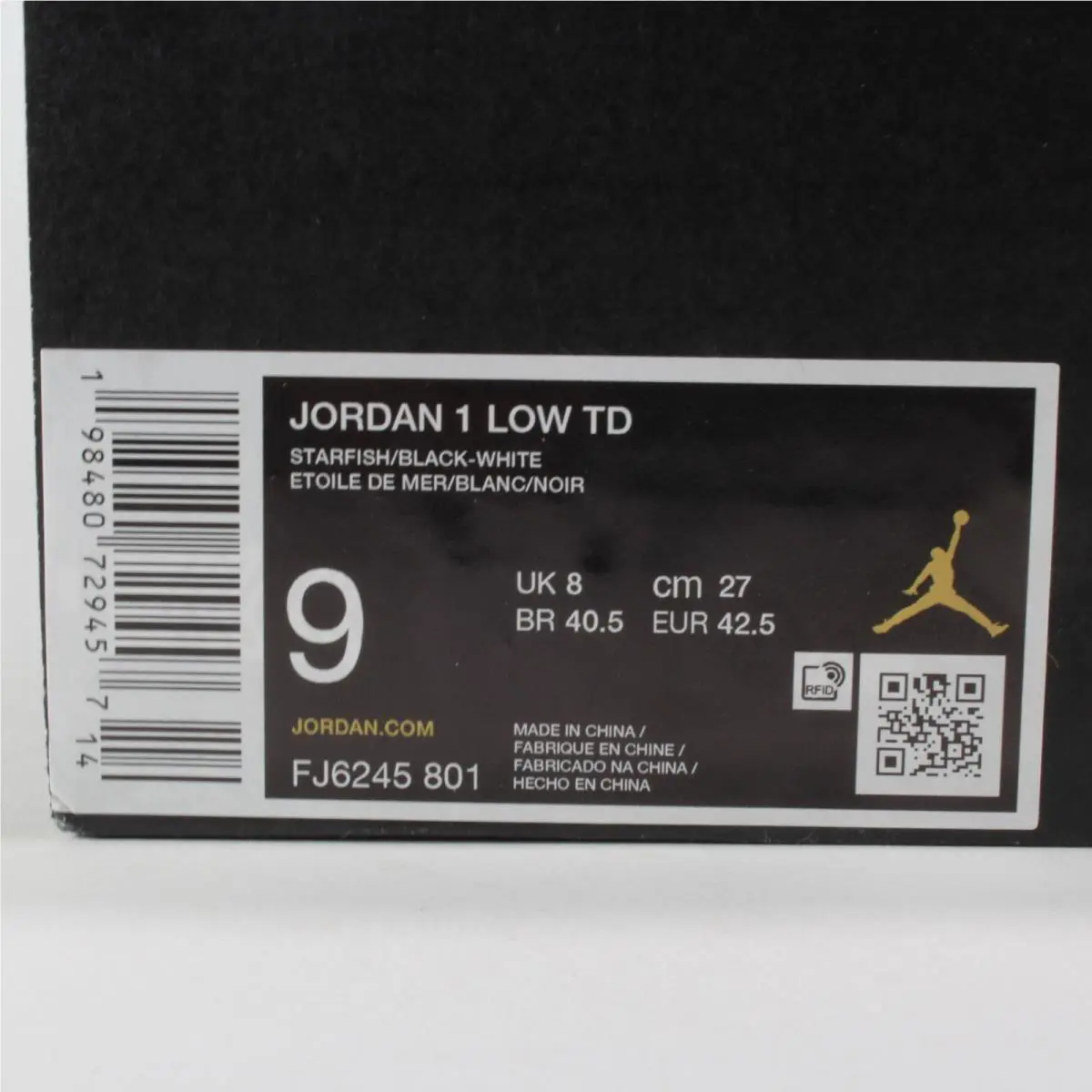 Nike shoes - Jordan 1 Low - Low - FJ6245-801 - White 11