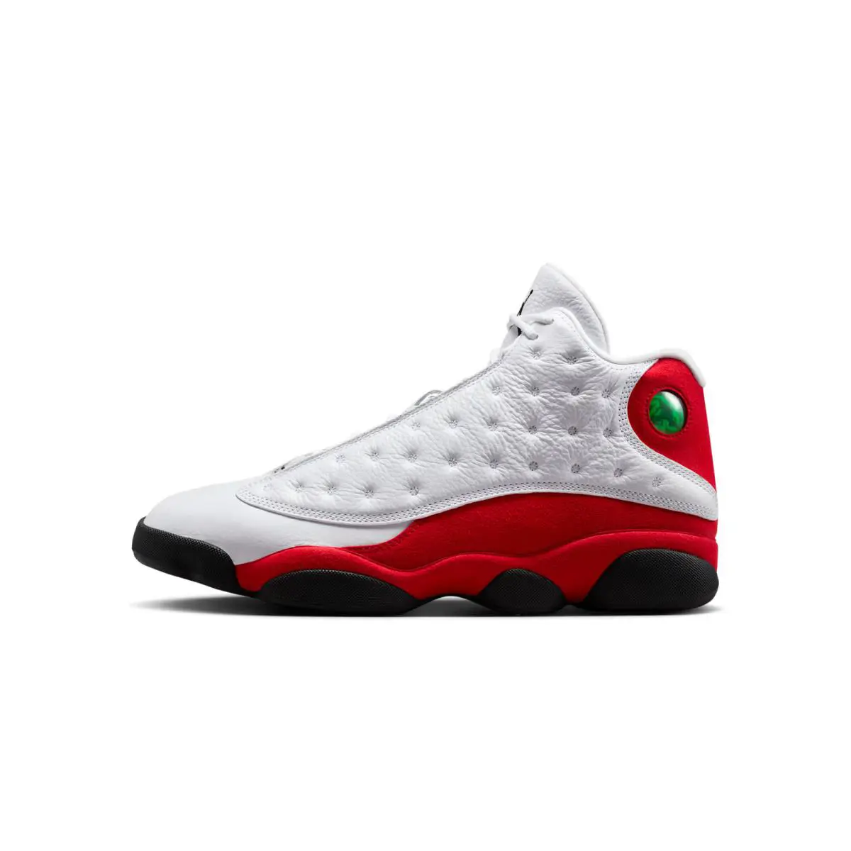 Nike Men`s Size 11.5 Air Jordan 13 Retro 414571 102 White/red Basketball Sport - White