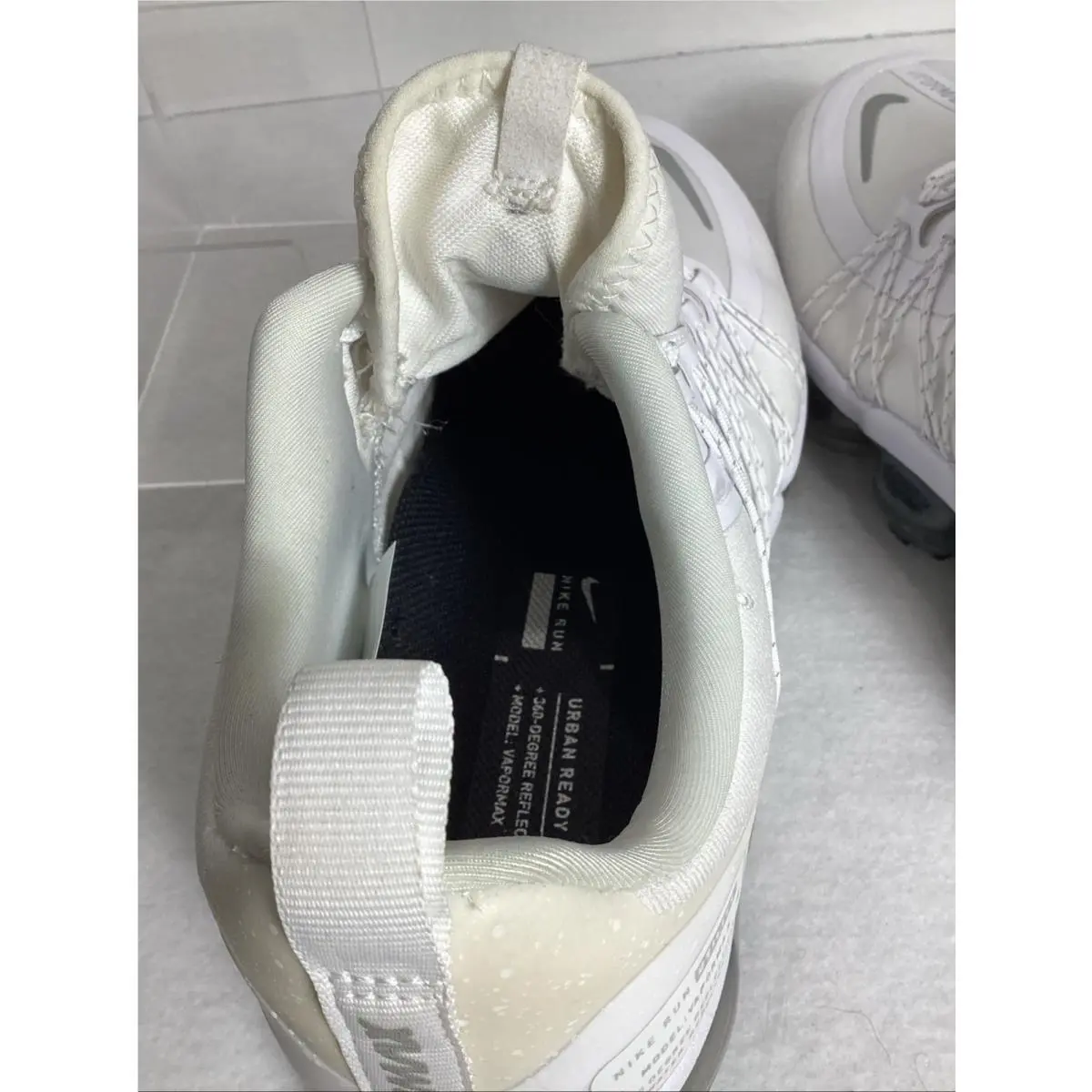 Nike shoes - Nike Air Vapormax Run Utility - AQ8811-100 - White (UPC: 0191887652410) 9