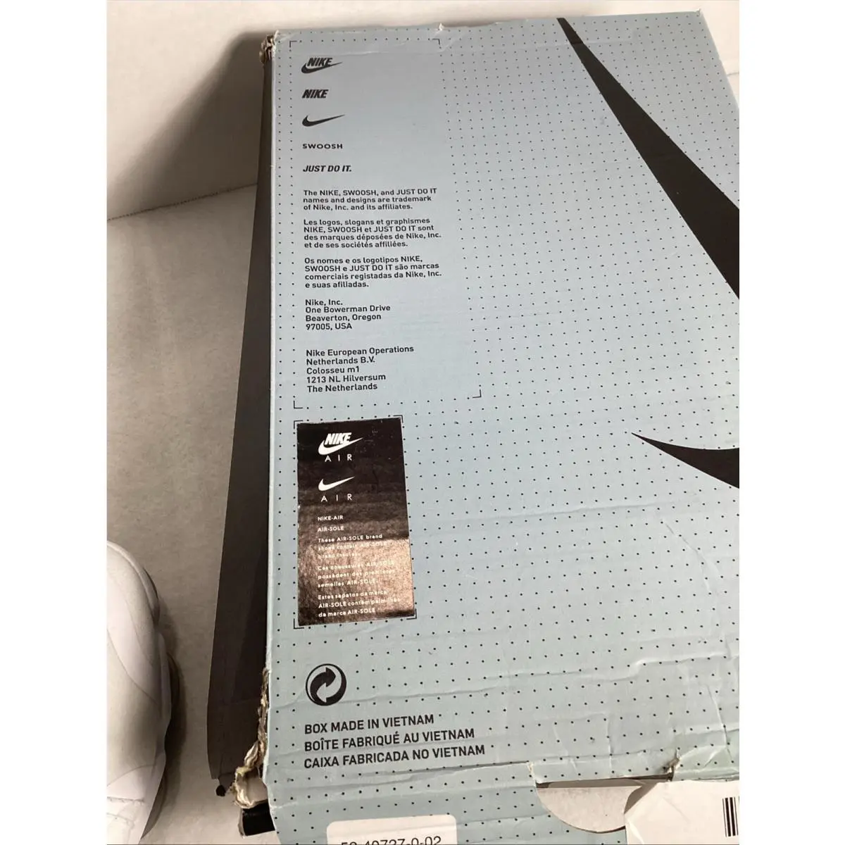 Nike shoes - Nike Air Vapormax Run Utility - AQ8811-100 - White (UPC: 0191887652410) 12