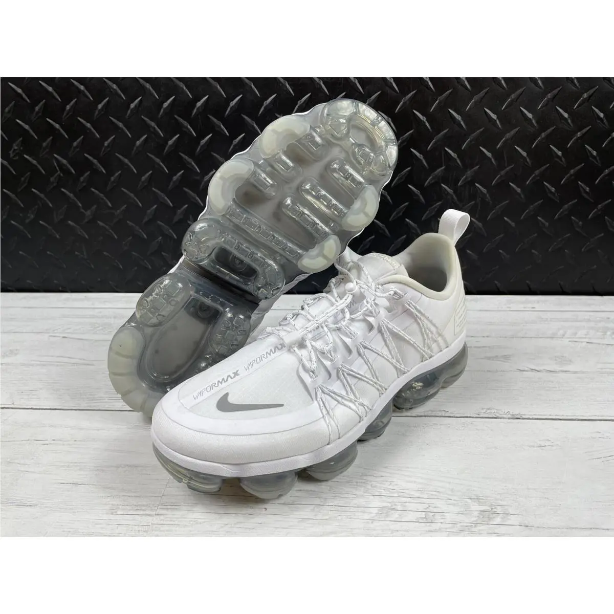 Nike shoes - Nike Air Vapormax Run Utility - AQ8811-100 - Red (UPC: 0191887652397) 4