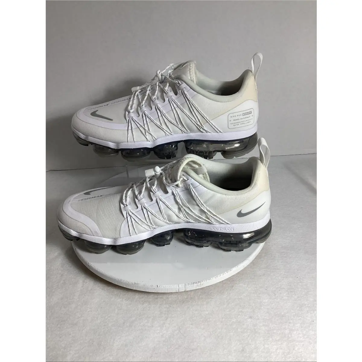 Women’s Nike Air Vapormax Run Utility ‘white’ 2018 Size 10 AQ8811-100 Rare W/box