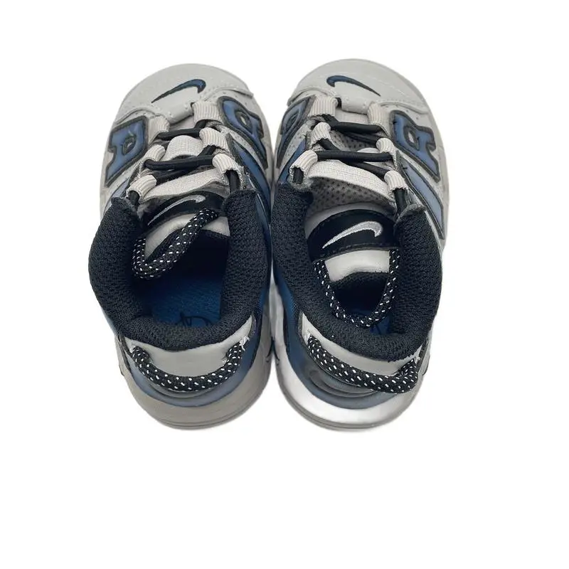Nike shoes - Nike Air More Uptempo - Air More Uptempo - Light Iron/Industrial Blue 0