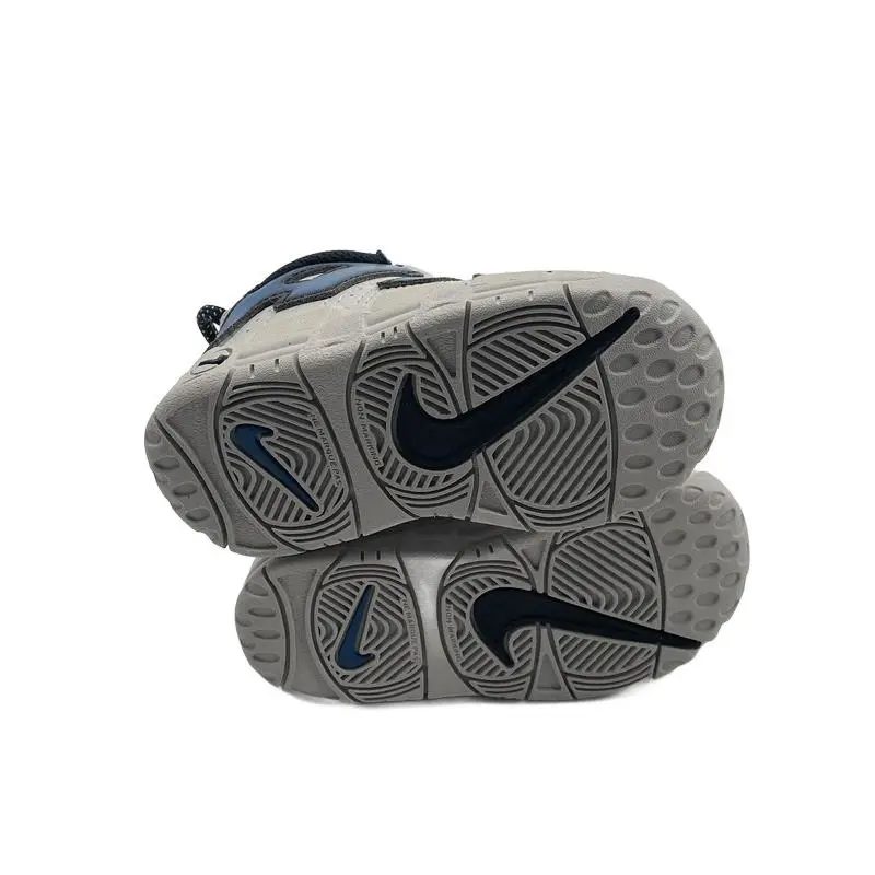 Nike shoes - Nike Air More Uptempo - Air More Uptempo - Light Iron/Industrial Blue 1