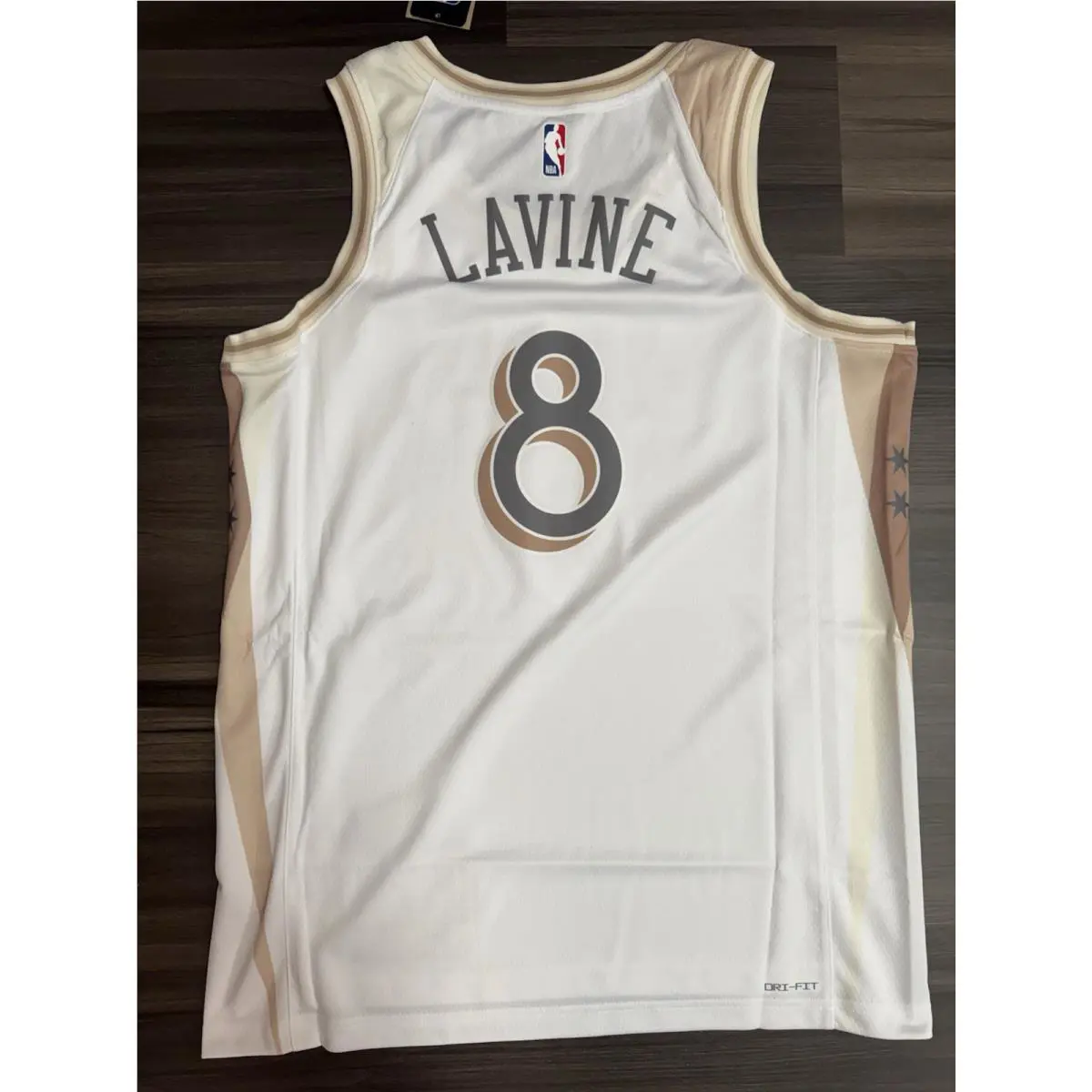 Nike clothing - Nike NBA Zach LaVine - NBA Zach LaVine - FQ4337-100 - White (UPC: 197600110298) 6