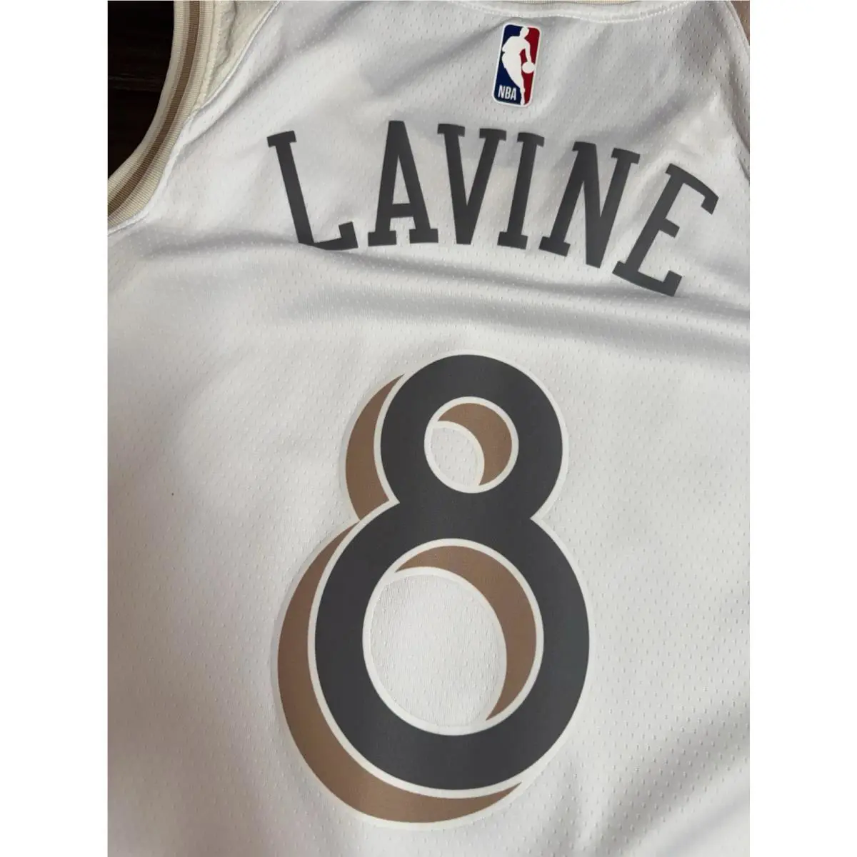 Nike clothing - Nike NBA Zach LaVine - NBA Zach LaVine - FQ4337-100 - White (UPC: 197600110298) 7