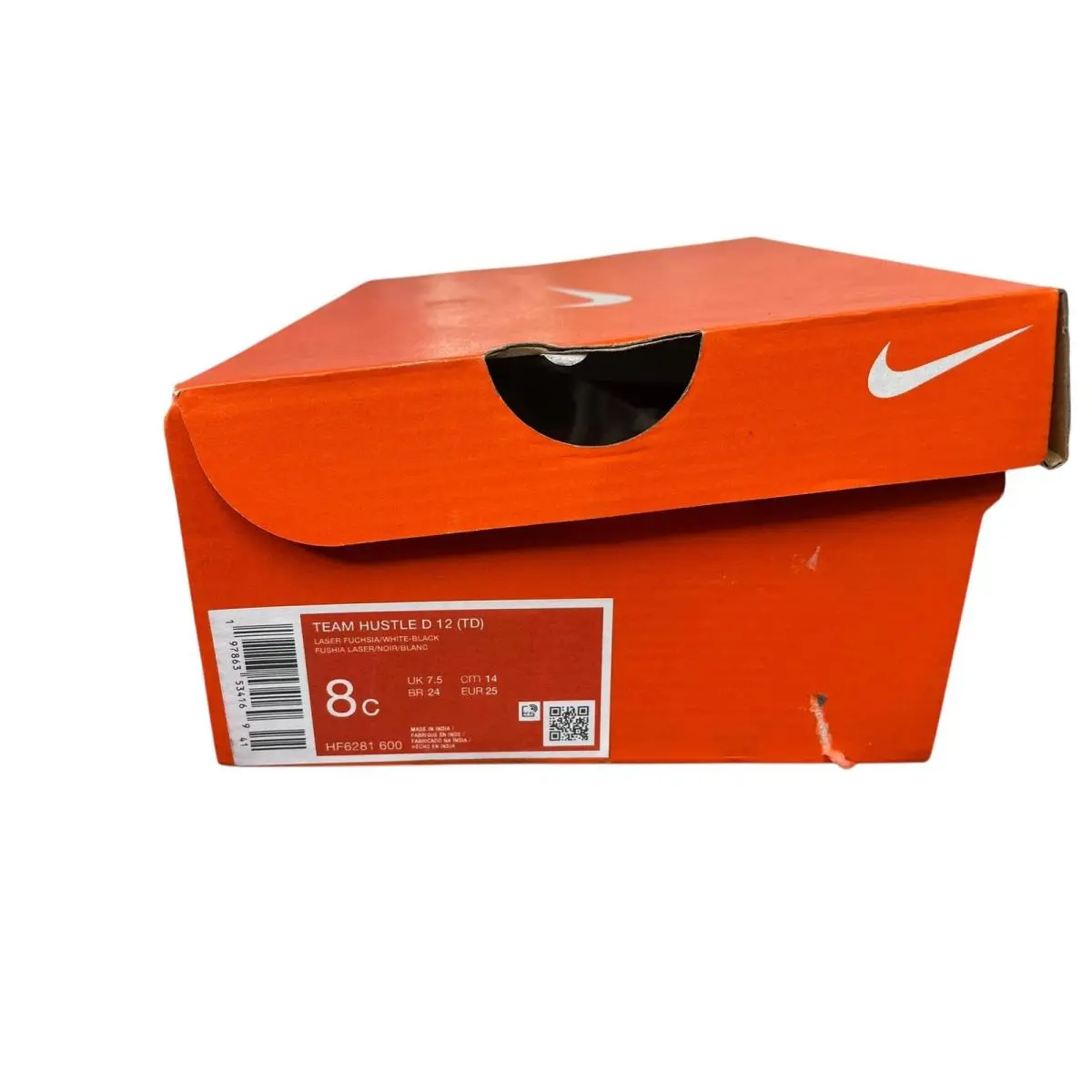 Nike shoes - Nike Team Hustle D 12 (TD) - HF6281-600 - Pink (UPC: 197863534169) 7