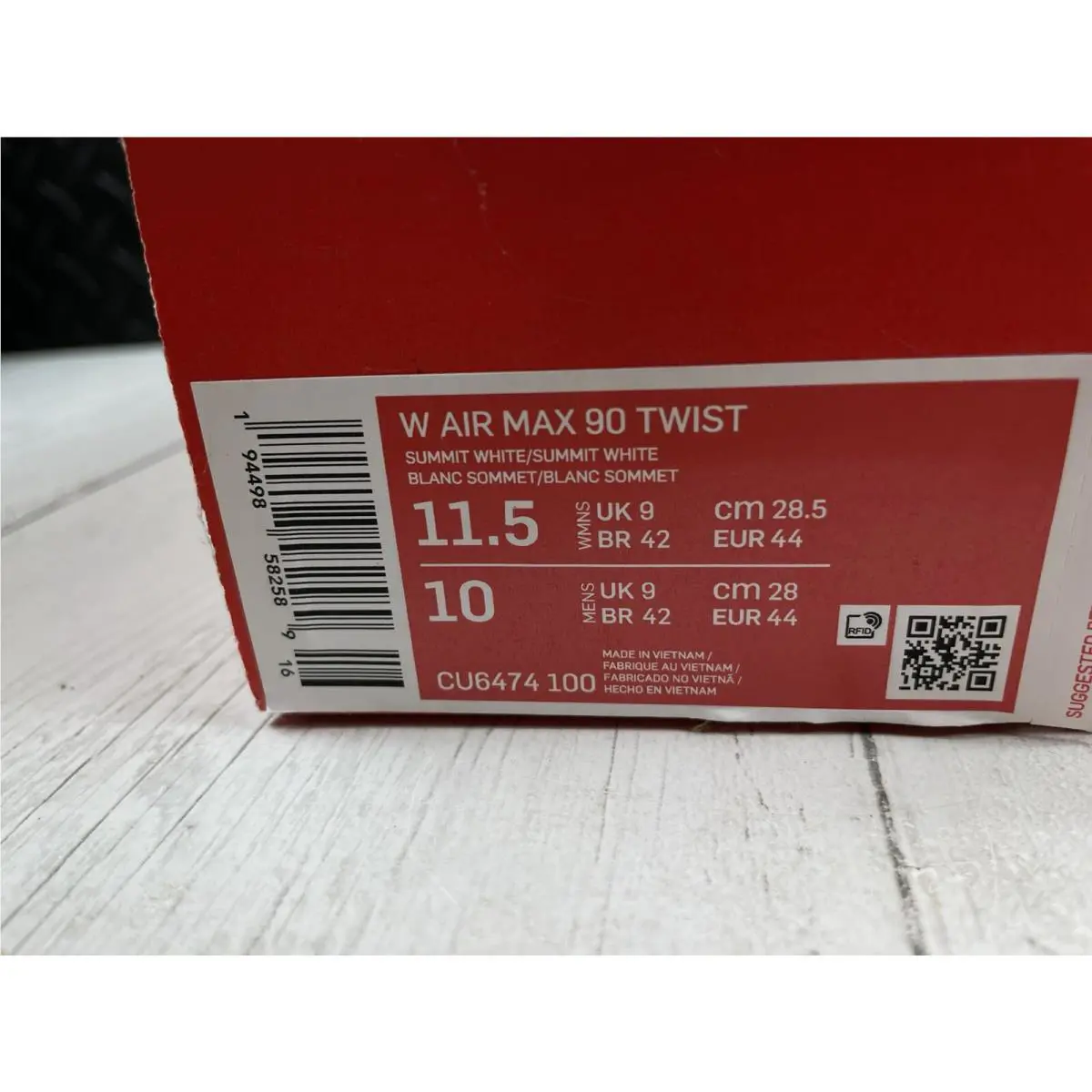 Nike shoes - Nike Air Max 90 - Air Max - CU6474100 - White (UPC: 0194498582589) 10