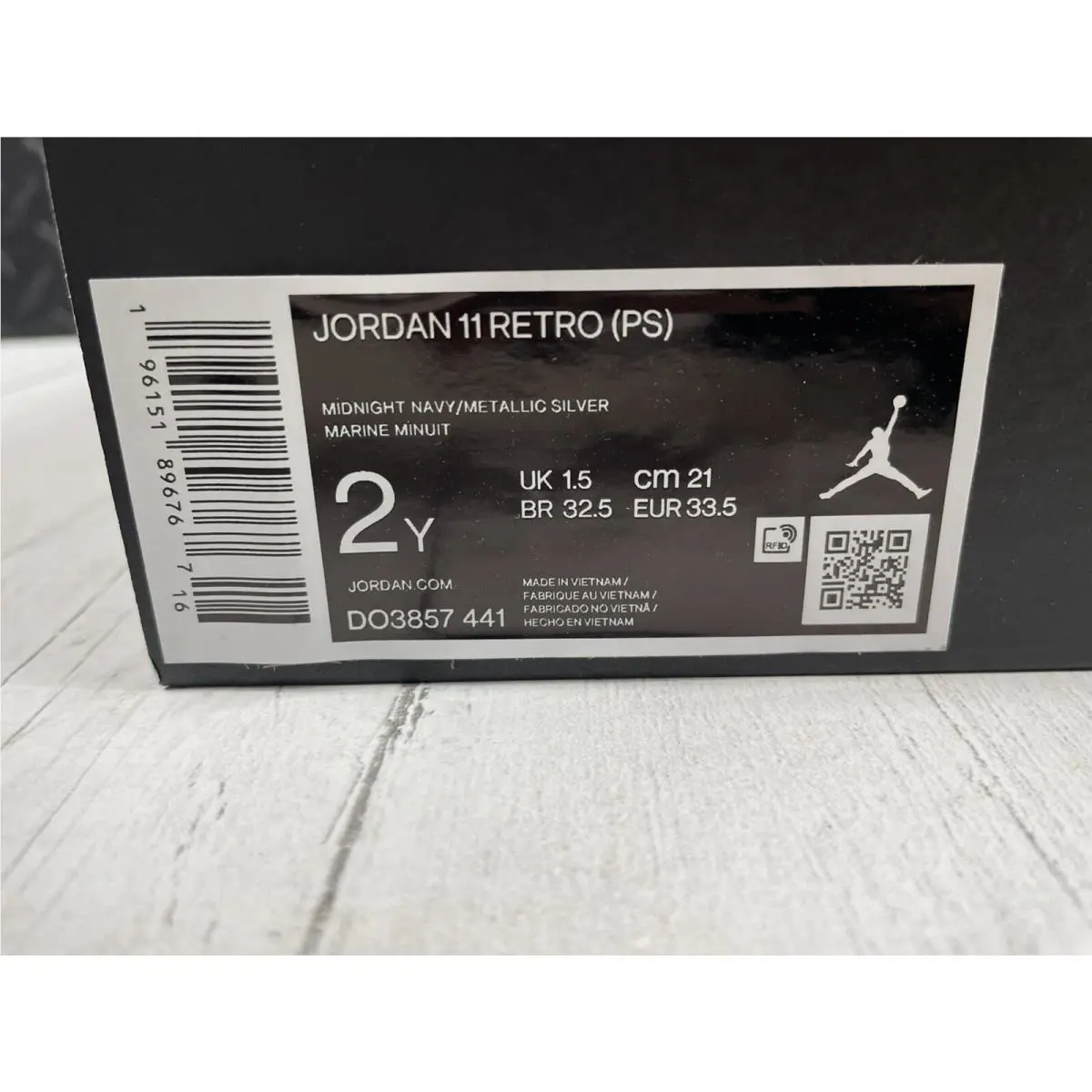 Nike shoes - Air Jordan 11 - Air - DO3857-441 - Blue (UPC: 0196151896767) 10