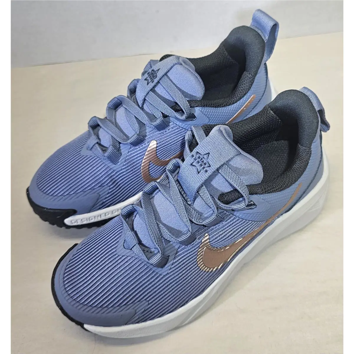 Nike shoes - Nike Star Runner - Star Runner - Ashen Slate/Metallic Red Bronze/White 4