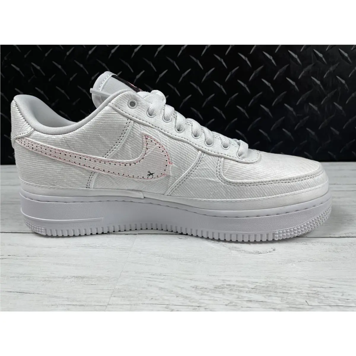 Nike shoes - Nike Air Force 1 ‘07 Tear Away - DJ9941-244 - Multicolor, Manufacturer: Pale Vanilla, Arctic punch & Fauna Brown (UPC: 0194958393465) 8