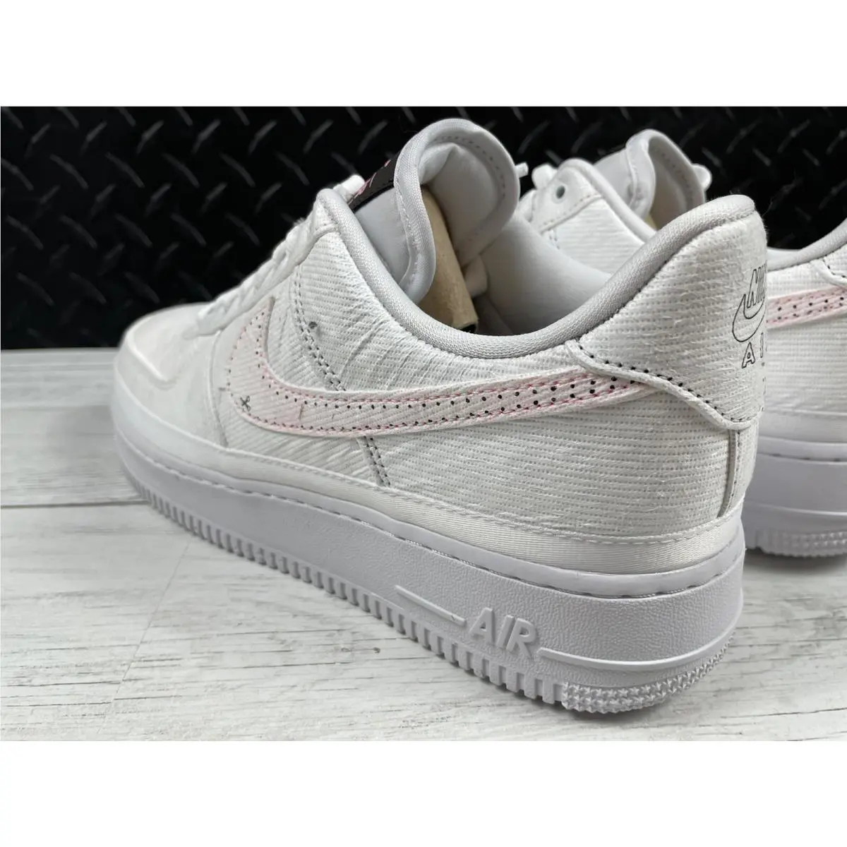 Nike shoes - Nike Air Force 1 ‘07 Tear Away - DJ9941-244 - Multicolor, Manufacturer: Pale Vanilla, Arctic punch & Fauna Brown (UPC: 0194958393465) 6