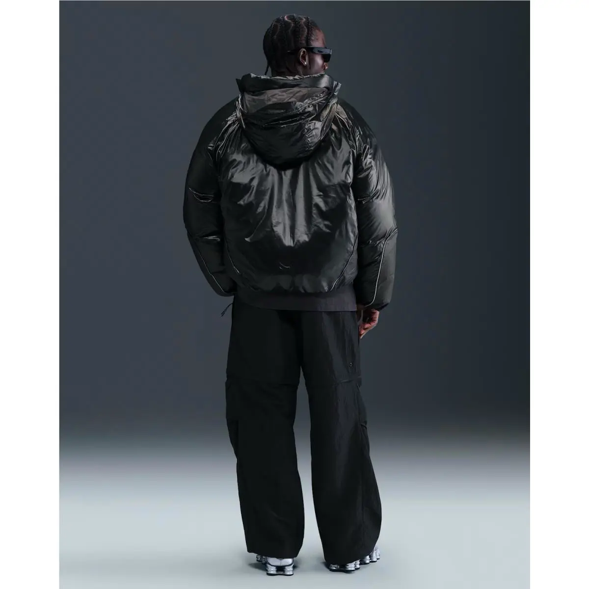 Nike clothing - Nike Tech Bubble Jacket - Tech Bubble Jacket - Black (UPC: 198482468590) 3