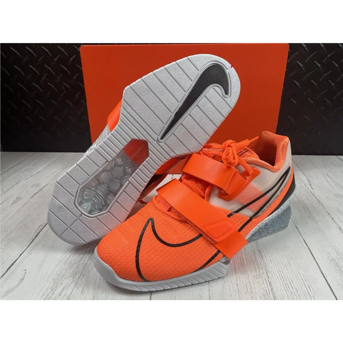 Nike shoes - Romaleos 4 - Romaleos - Cd3463801 - Orange (UPC: 0195242812990) 4