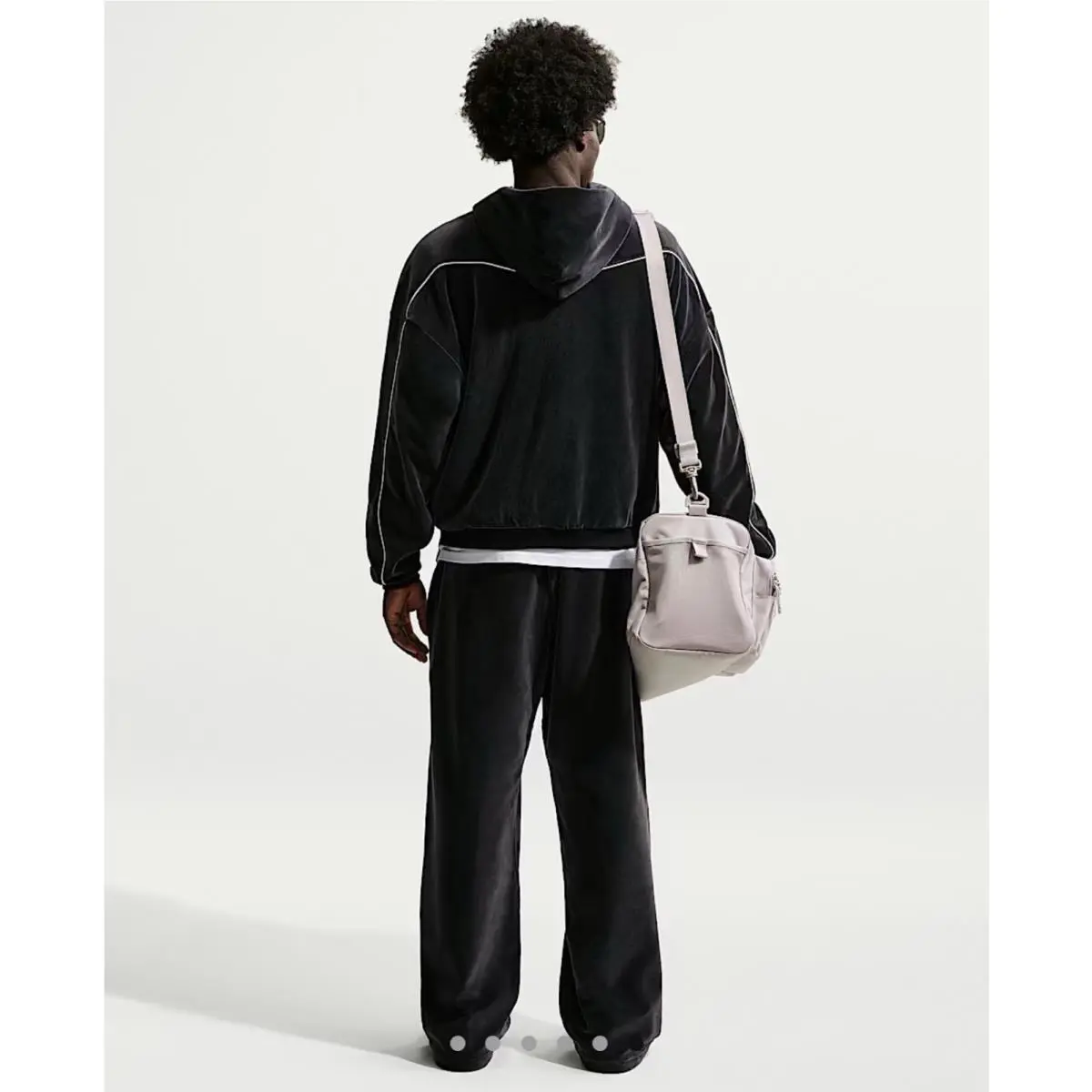 Nike clothing - Nike LeBron Velour - LeBron Velour - IF1564-010 - Black 8