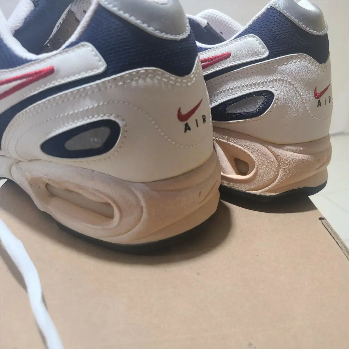 Nike shoes - Nike Air Pegasus - Air Pegasus - White (UPC: 091201945757) 6