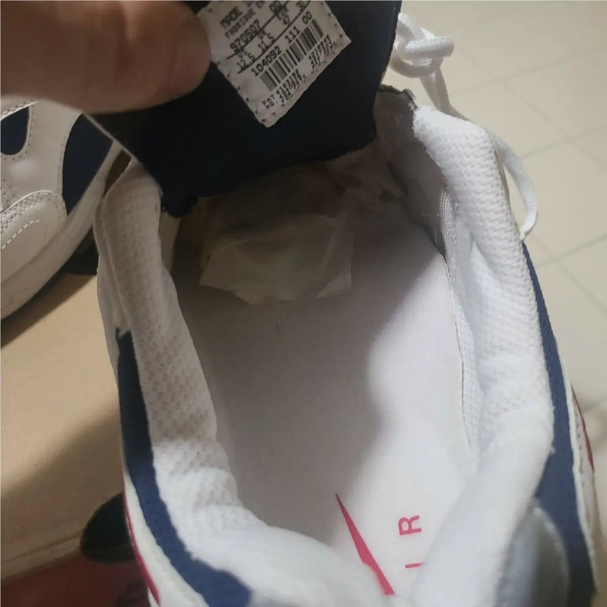 Nike shoes - Nike Air Pegasus - Air Pegasus - White (UPC: 091201945757) 5