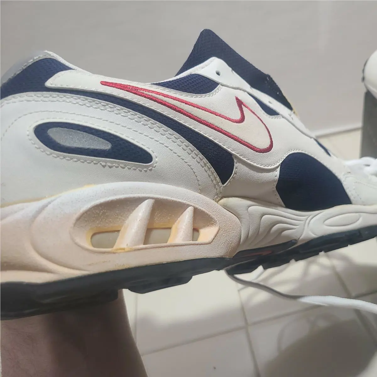 Nike shoes - Nike Air Pegasus - Air Pegasus - White (UPC: 091201945757) 7