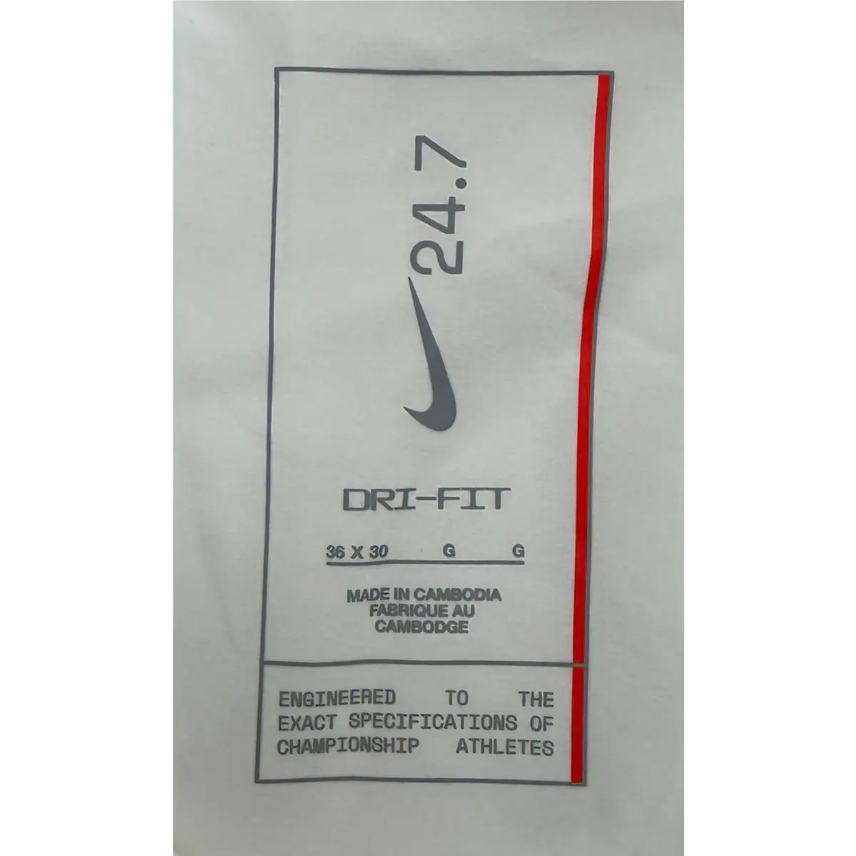 Nike clothing - Nike 24.7 PerfectStretch Men`s Dri-FIT Regular Chino Pants - HQ6921-133 - Sail (UPC: 197863948348) 3