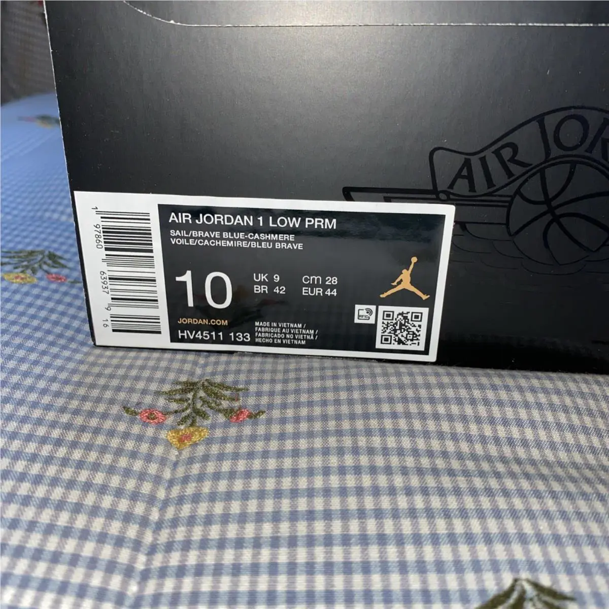 Nike shoes - Air Jordan 1 - Air - HV4511-133 - Black 0