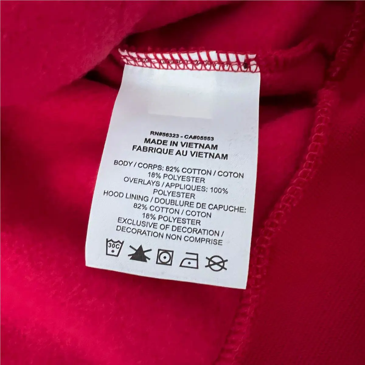 Nike clothing - Hibiscus Red, Manufacturer: Black 5