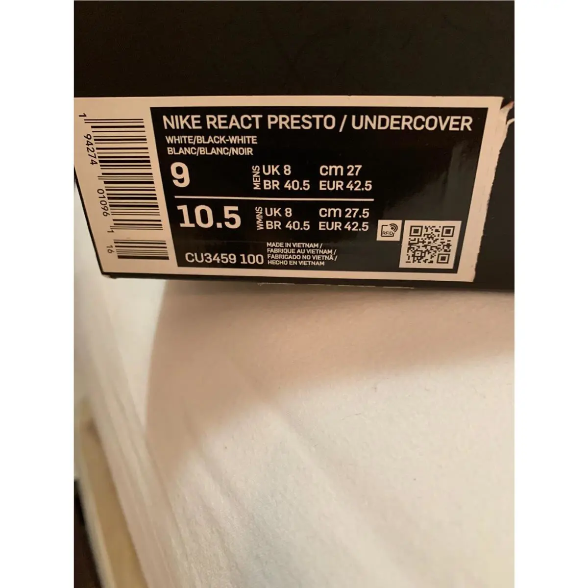 Nike shoes - Nike React Presto - React Presto - Multicolor 10
