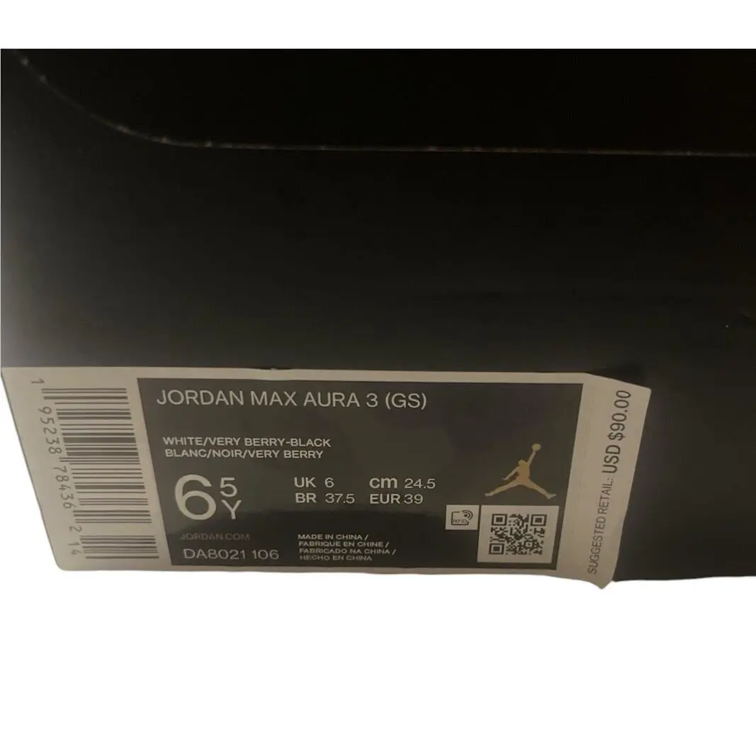 Nike shoes - Air Jordan Max Aura - Air Max Aura - DA8021-106 - Red (UPC: 00195238784362) 0