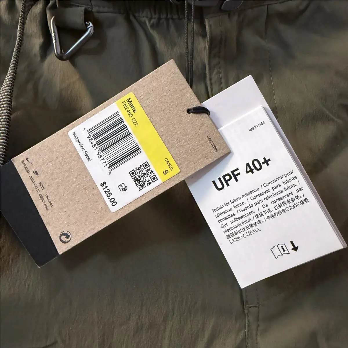 Nike clothing - Nike ACG Repel - ACG Repel - FN2450-222 - Green (UPC: 0198481987719) 6