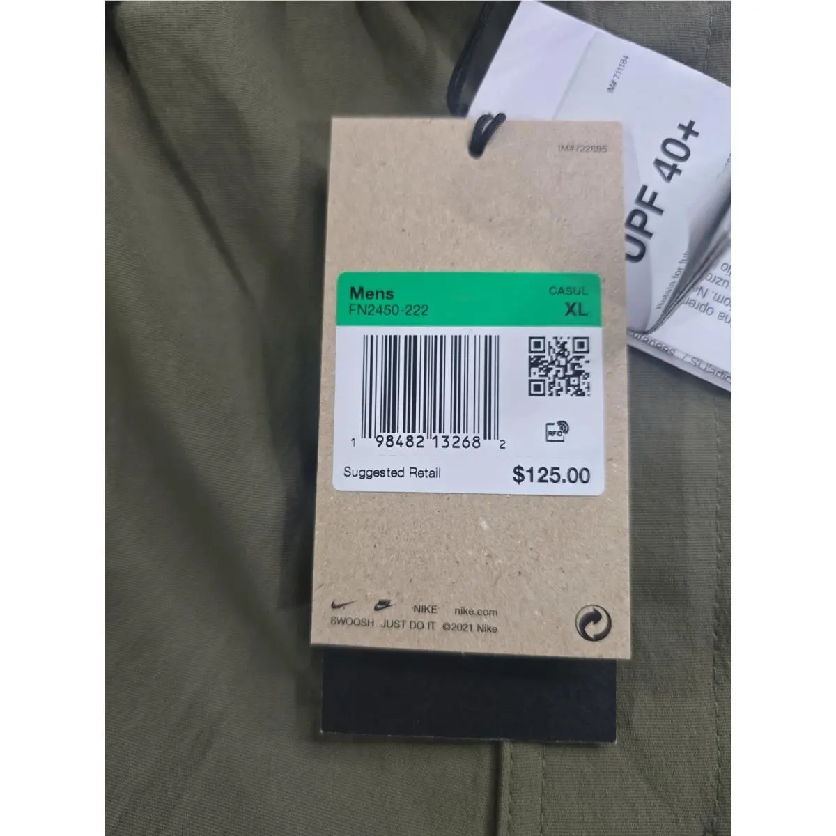 Nike clothing - Nike ACG Repel - ACG Repel - FN2450-222 - Green (UPC: 0198481987719) 4