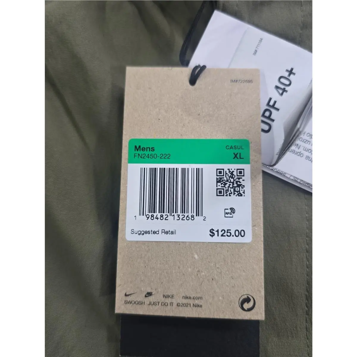 Nike clothing - Nike ACG Repel - ACG Repel - FN2450-222 - Green (UPC: 0198481987719) 5