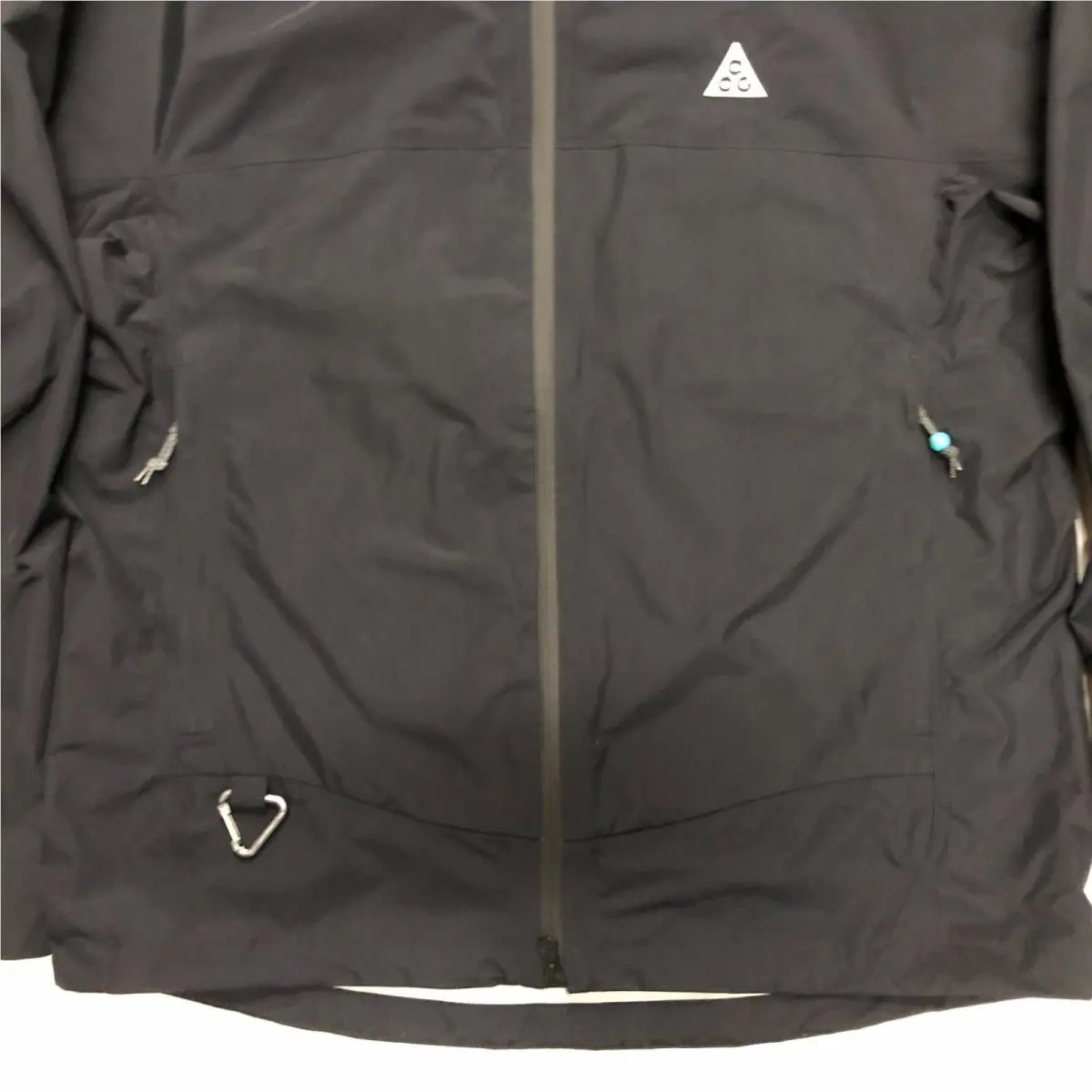 Nike clothing - Nike ACG Morpho Storm-FIT Rain Jacket - Black/White (UPC: 197859990856) 1