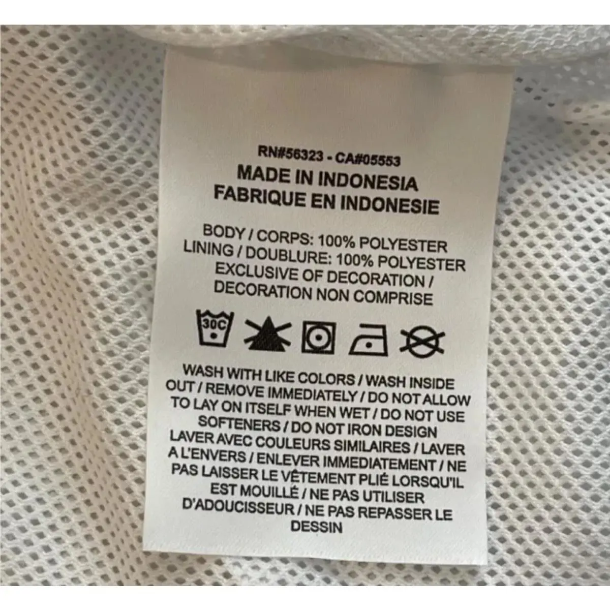 Nike clothing - Nike - White (UPC: 195242299630) 4