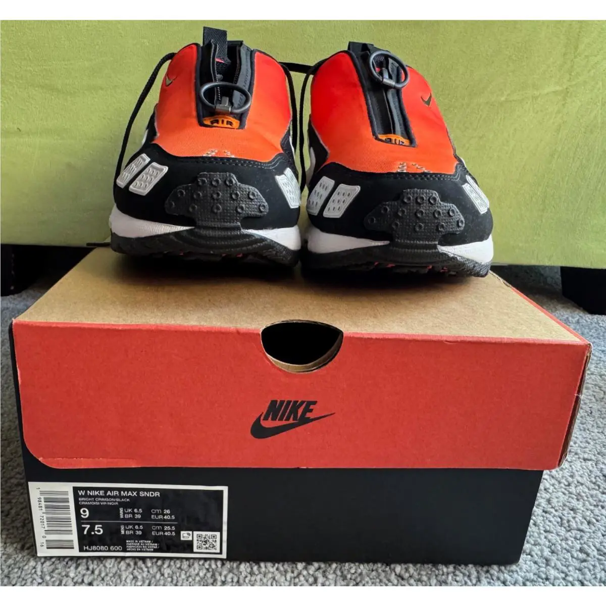 Nike shoes - Nike Air Max Sunder - Air Max Sunder - HJ8080-600 - Orange 5
