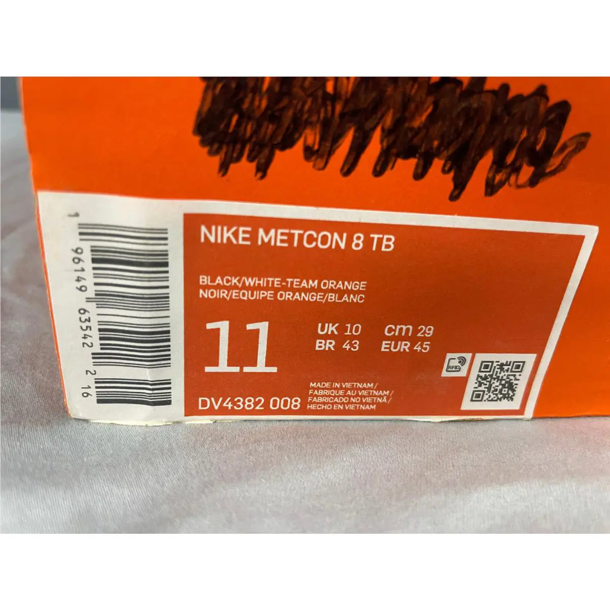 Nike shoes - Nike Metcon - Metcon - Black (UPC: 196149635422) 8