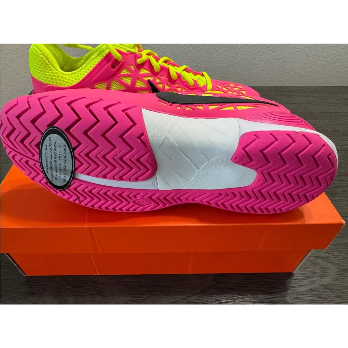 Nike shoes - Nike Zoom Cage 2 - Zoom Cage - 705260-607 - Pink 4