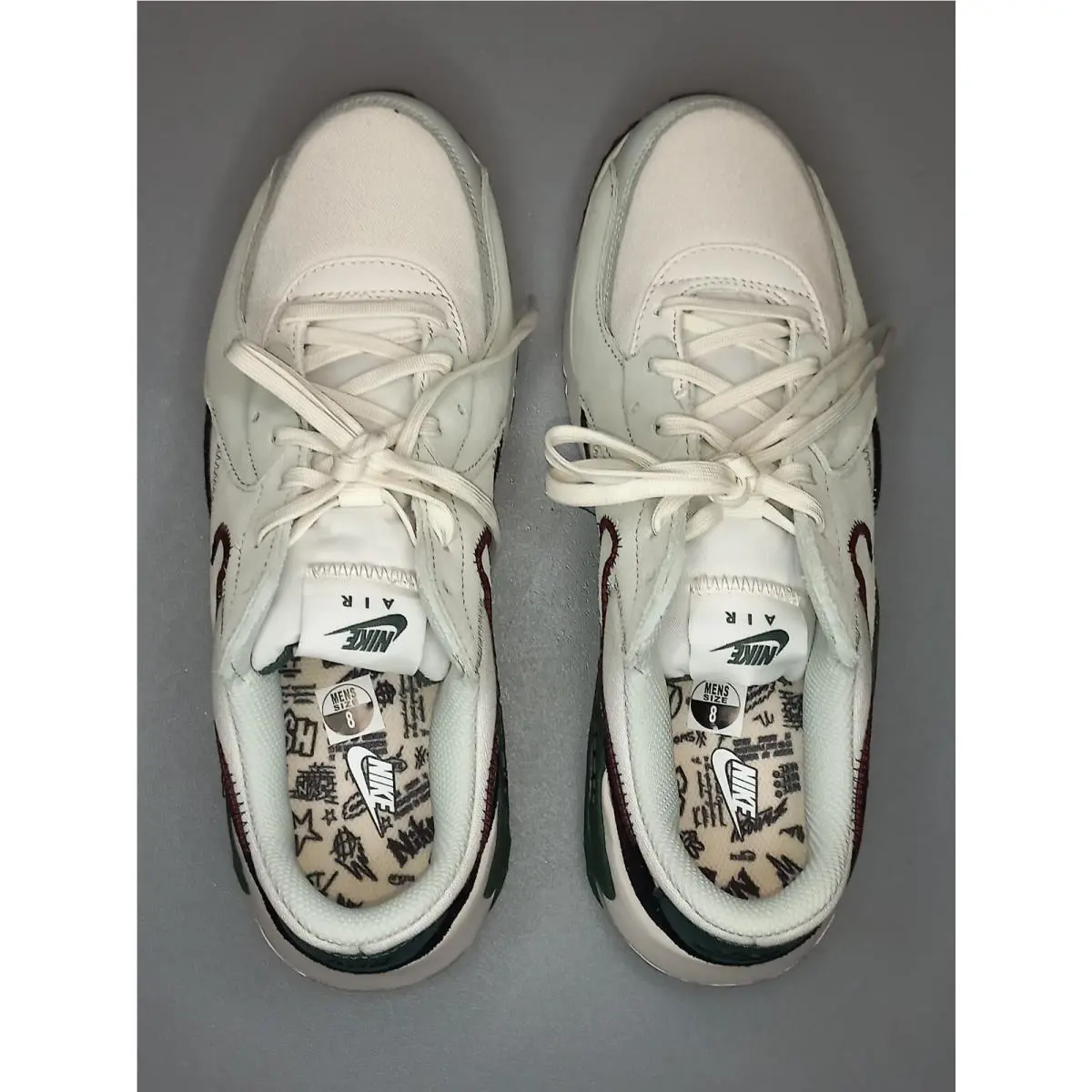Nike shoes - Nike Air Max - Air Max - HJ9696-030 - Phantom/Light Silver/Black/Burgundy Crush 4