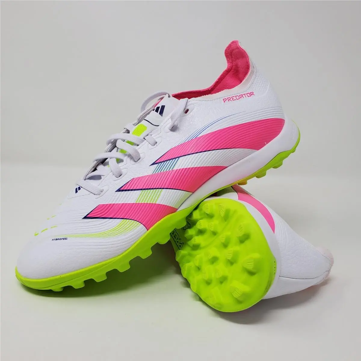 Nike Adidas Predator League TF Cloud White Lucid Pink ID3767 Men`s Size 8