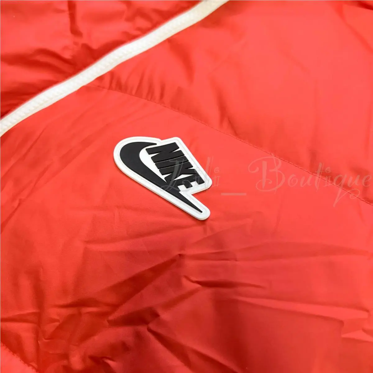 Nike clothing - Orange Red / Navy (UPC: 194494634459) 1