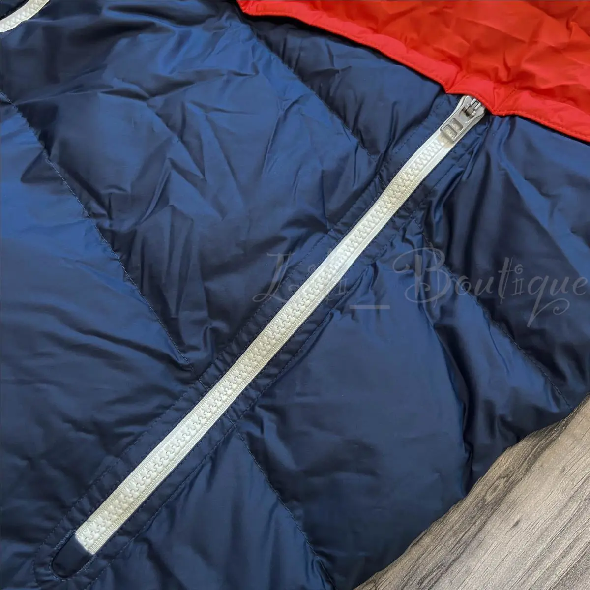 Nike clothing - Orange Red / Navy (UPC: 194494634459) 2